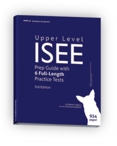 ISEE Practice Tests for Upper Level Book