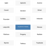 ISEE Upper Level Vocabulary Flashcards