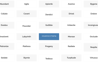 ISEE Upper Level Vocabulary Flashcards