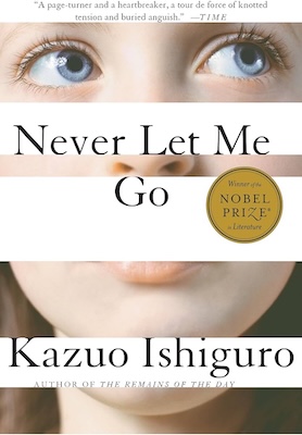 Never Let Me Go by Kazuo Ishiguro book cover