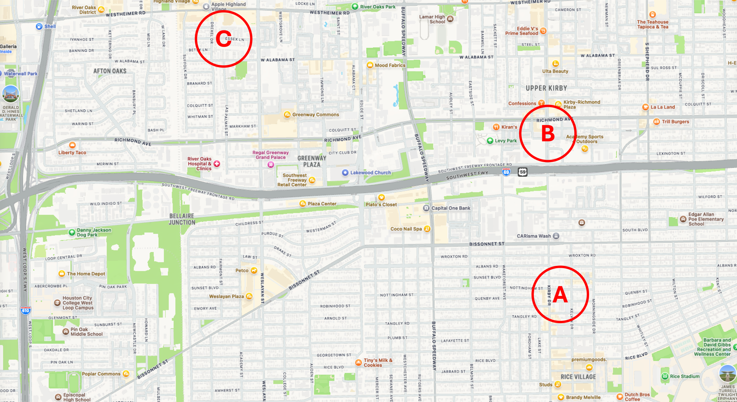 NCO Map Options